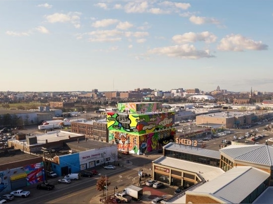 El nuevo edificio de cristal de MVRDV en el Mercado Oriental de Detroit es una carta de amor a la ciudad