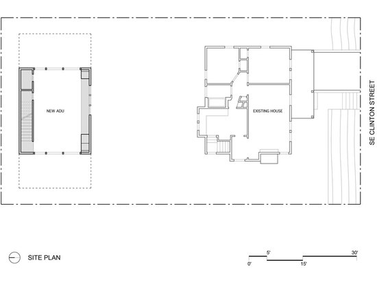 Arquitectura de Waechter, casa del jardín, Portland, Oregon