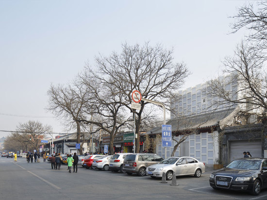 Kengo Kuma, casa de té de Pekín, Pekín, China