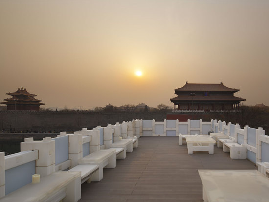 Kengo Kuma, casa de té de Pekín, Pekín, China