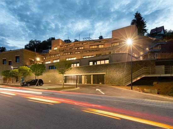 La guardería infantil de Ettelbruck, Luxemburgo, una guardería infantil a gran escala