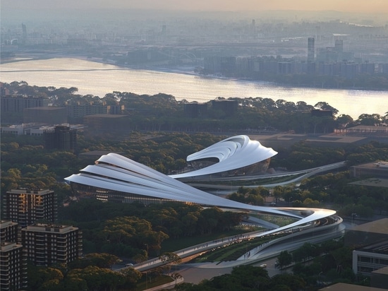 Zaha Hadid Architects gana el concurso del Centro de Cultura y Arte de la Nueva Ciudad de Jinghe