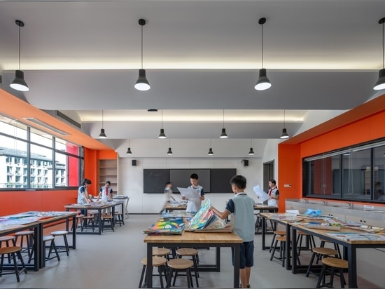 Escuela primaria nº 2 de Quzhou Xinhua, por LYCS Architecture