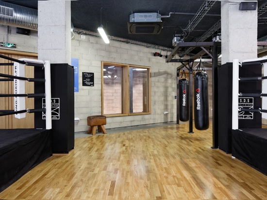 El gimnasio de boxeo