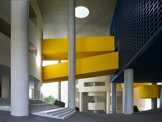 El estudio de arquitectura Trace (TAO) construye una nueva escuela en haikou como paisaje de color