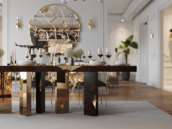 Empire: una mesa de comedor moderna