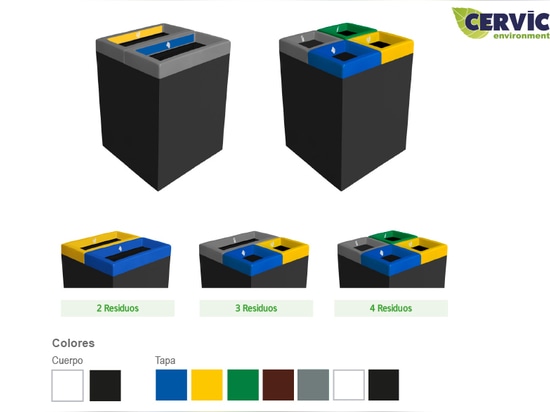 TABARCA: Papelera Multiresiduo Económica y Versátil de Cervic Environment