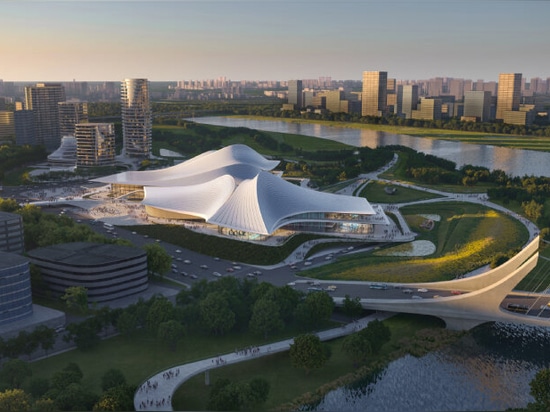 Zaha Hadid Architects diseñará el centro de arte y cultura del río Cao'e de Zhejiang, en Shaoxing (China)