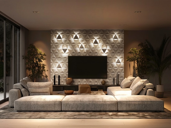Una nueva forma de combinar materiales naturales con iluminación moderna