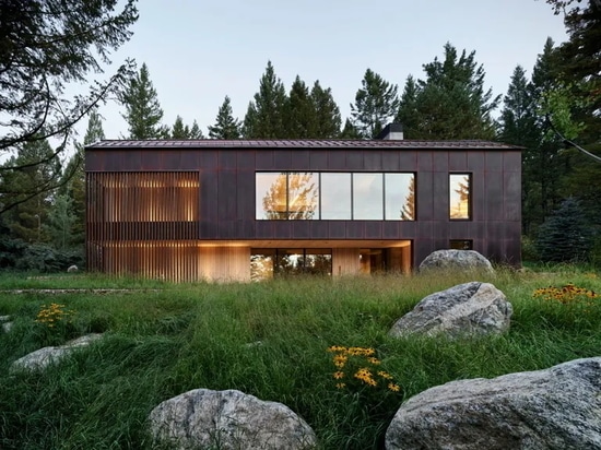 Este refugio minimalista de Wyoming es el lugar perfecto para desconectar
