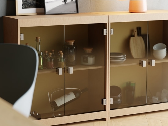 Thiene Miny bisagra para puerta de cristal de ducha
