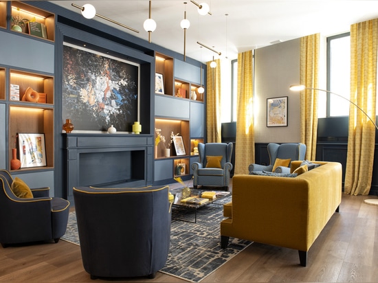 El Hotel Nemi de Milán tiene un elegante sistema eléctrico con soluciones AVE