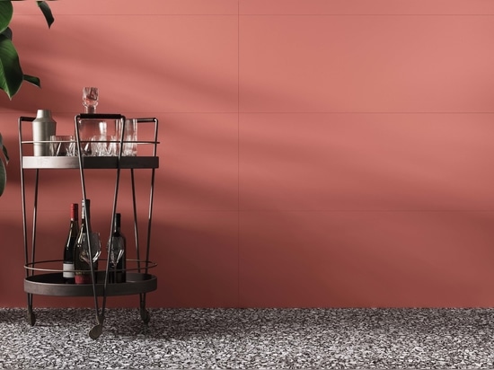 Potentes y expresivos: los azulejos rojos de las colecciones Casalgrande Padana