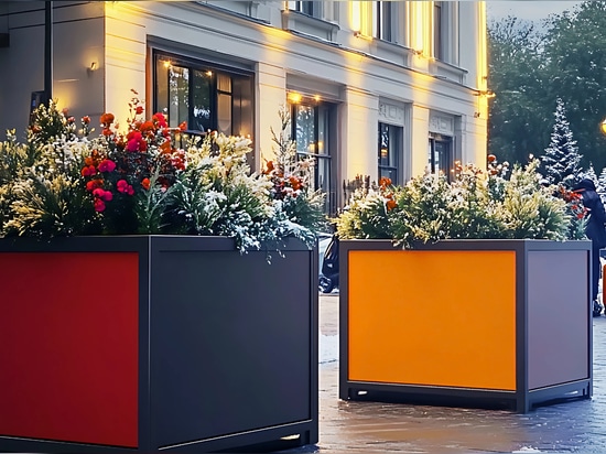 Color personalizado e impacto cívico en el lenguaje de las jardineras