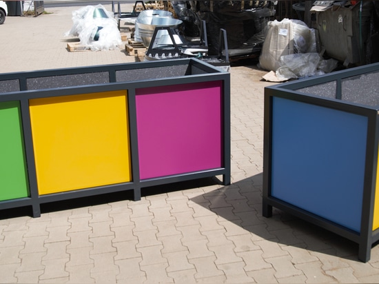 Color personalizado e impacto cívico en el lenguaje de las jardineras