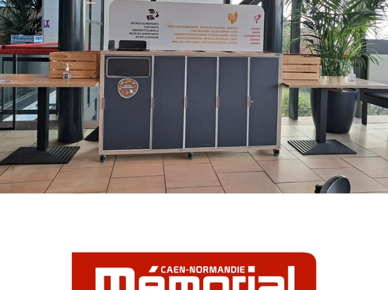 Mueble de reciclaje Mallorca en el Museo Caen