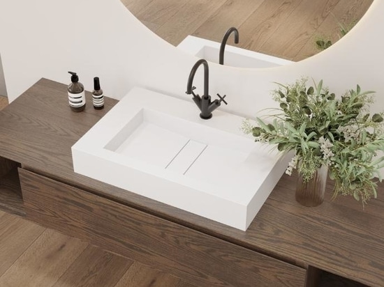 Hatysa Corian® Lavabo de Encimera Simple