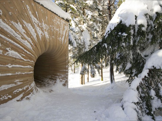 TUBAKUBA ES UNA HABITACIÓN DE OFF-THE-GRID EN EL BOSQUE NORUEGO