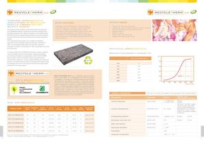 Recycletherm - Technical Data