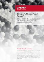 Styropor®, Neopor® and Peripor®