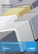Basotect - Product Brochure 2014