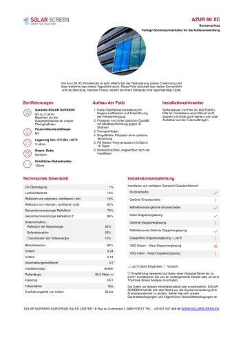 AZUR 80 XC