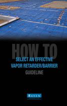 Vapor Retarder/Barrier Guideline