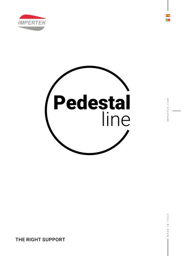 Pedestal Line Catalogo 2024 ES-PT