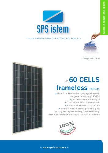 60 CELLS frameless series