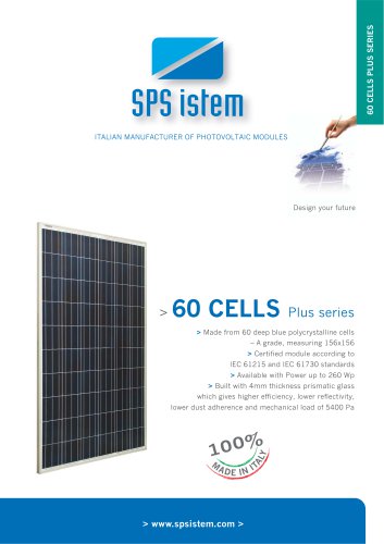 Standard polycrystalline modules