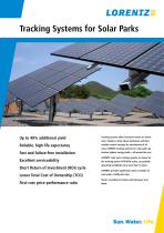 Tracking Systems for Solar Parks