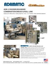 Adamatic Combination Bread and Roll Makeup Line