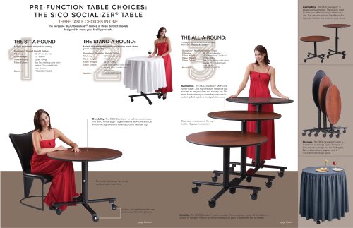 SICO SOCIALIZER TABLES