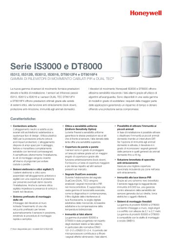 Serie IS3000 e DT8000