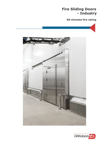 Fire Sliding Doors - Industry