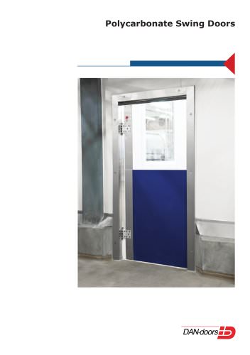 Polycarbonate Swing Doors