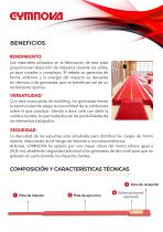 Folleto - Pista de Tumbling GYMNOVA - 2