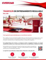 Folleto - Trampolín regulable - 1