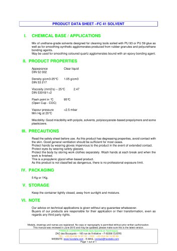 FC 41 SOLVENT