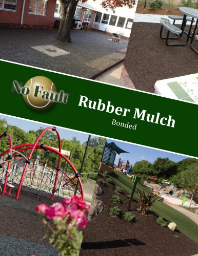 Rubber Mulch Bonded