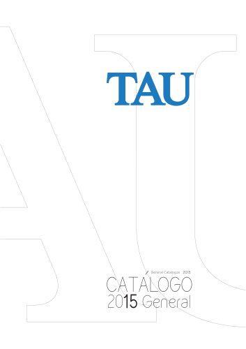 TAU Catalogo General 2015