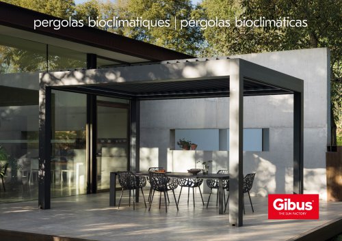 Pérgolas bioclimáticas 2025