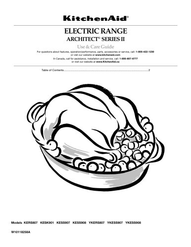 ELECTRIC RANGE ARCHITECT® SERIES II