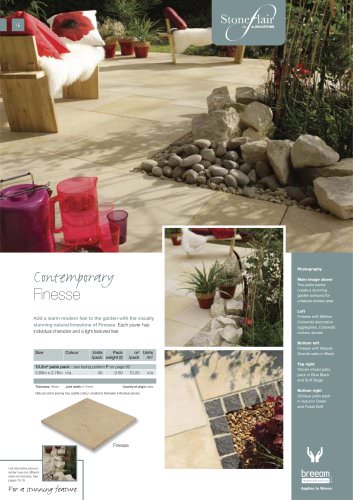 Contemporary paving Finesse