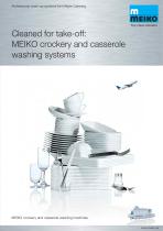 Catalogue Warewashing dishwashing machines M-iQ Inflight