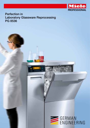 Glassware Washer Integrated Drying PG 8536