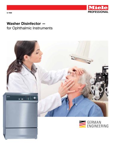 Medical  Washer - Ophthalmic Instruments G 7899