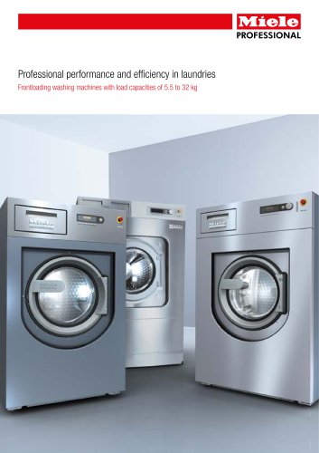 Miele Professional washing machines