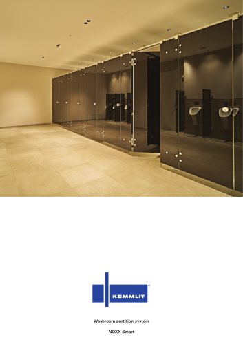 Washroom partition system NOXX Smart