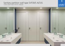 WC partition: room high SVF30-S ALTUS